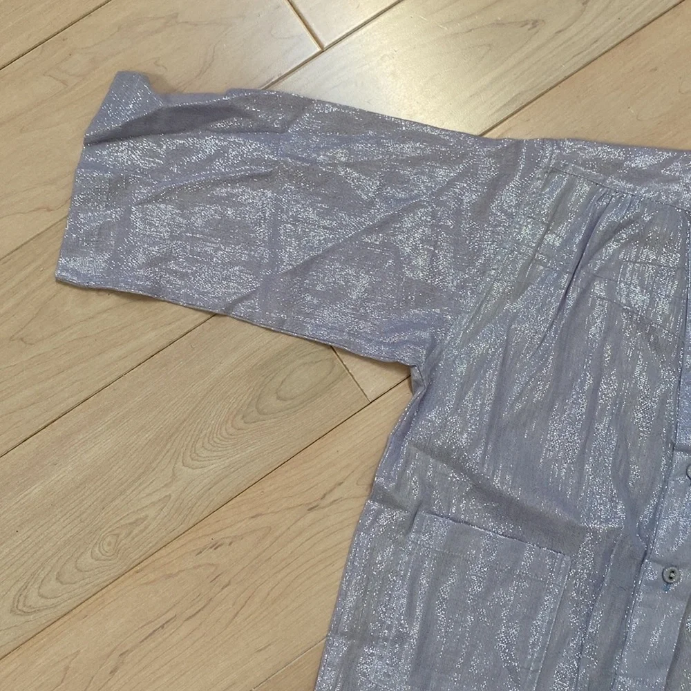 Suzie Kondi girls lurex utility jumpsuit 8 - Picture 10 of 15